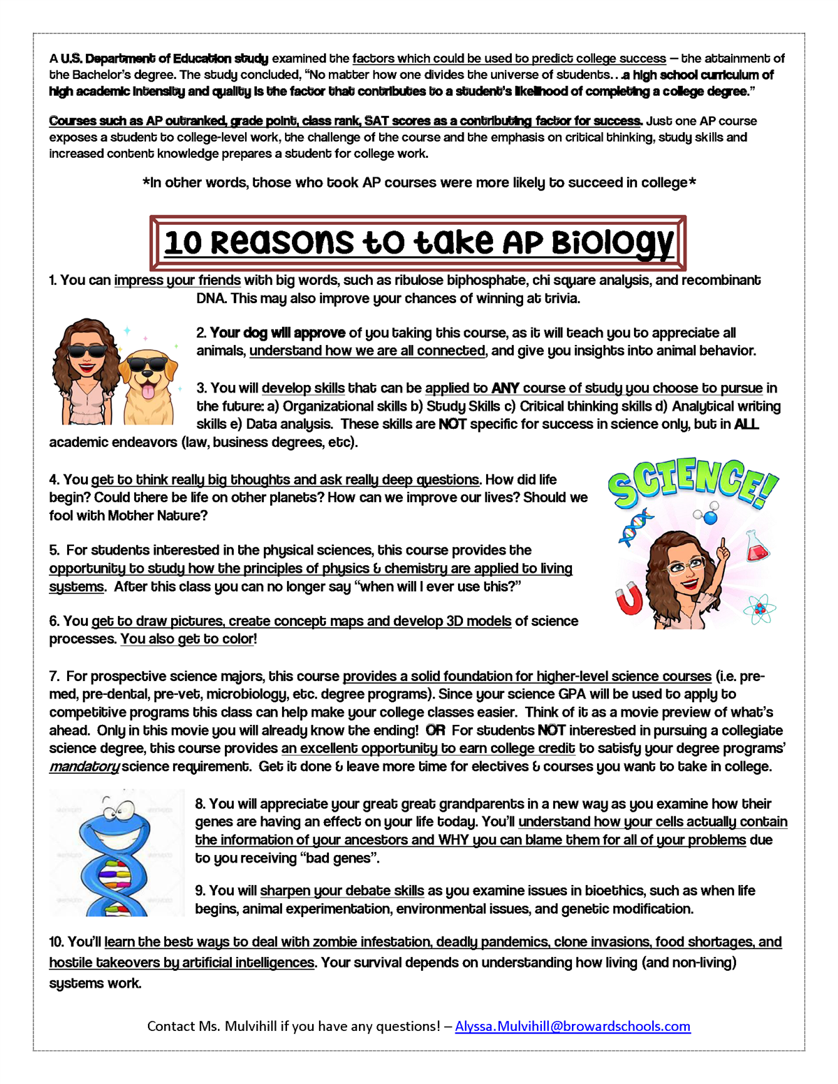 AP Bio promo 